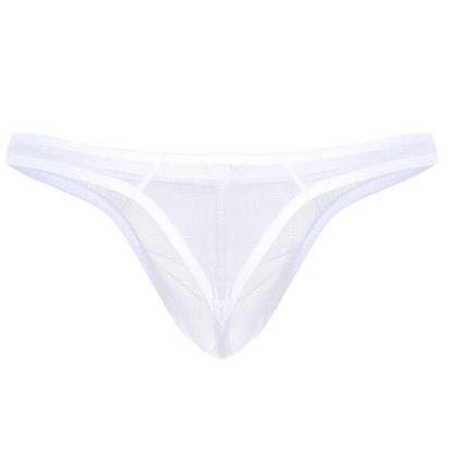 Power Net Free Size Thong Underwear – Bold Elegance in Black, Red & White"