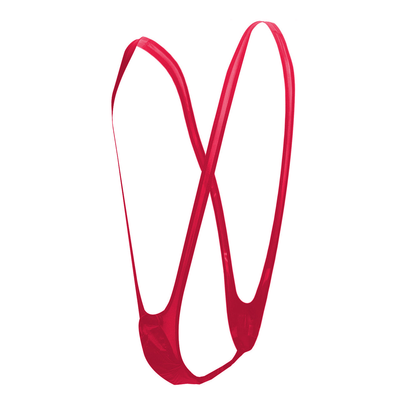 Red Microfiber  Free Size Monokini underwear