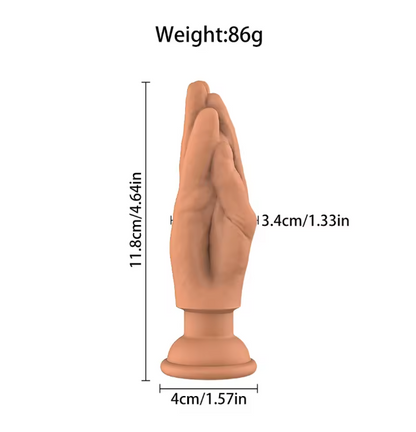 Luv Pro Hand Silicone Fist Vibrator Massager