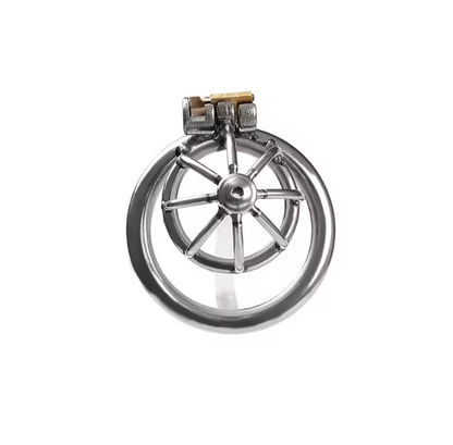 Small Open Bar Stainless Steel Chastity Cage for Men