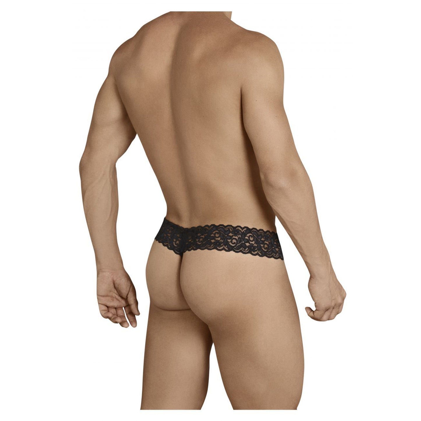 Men's Power Net + Lycra Lace Free Size G-String Underwear