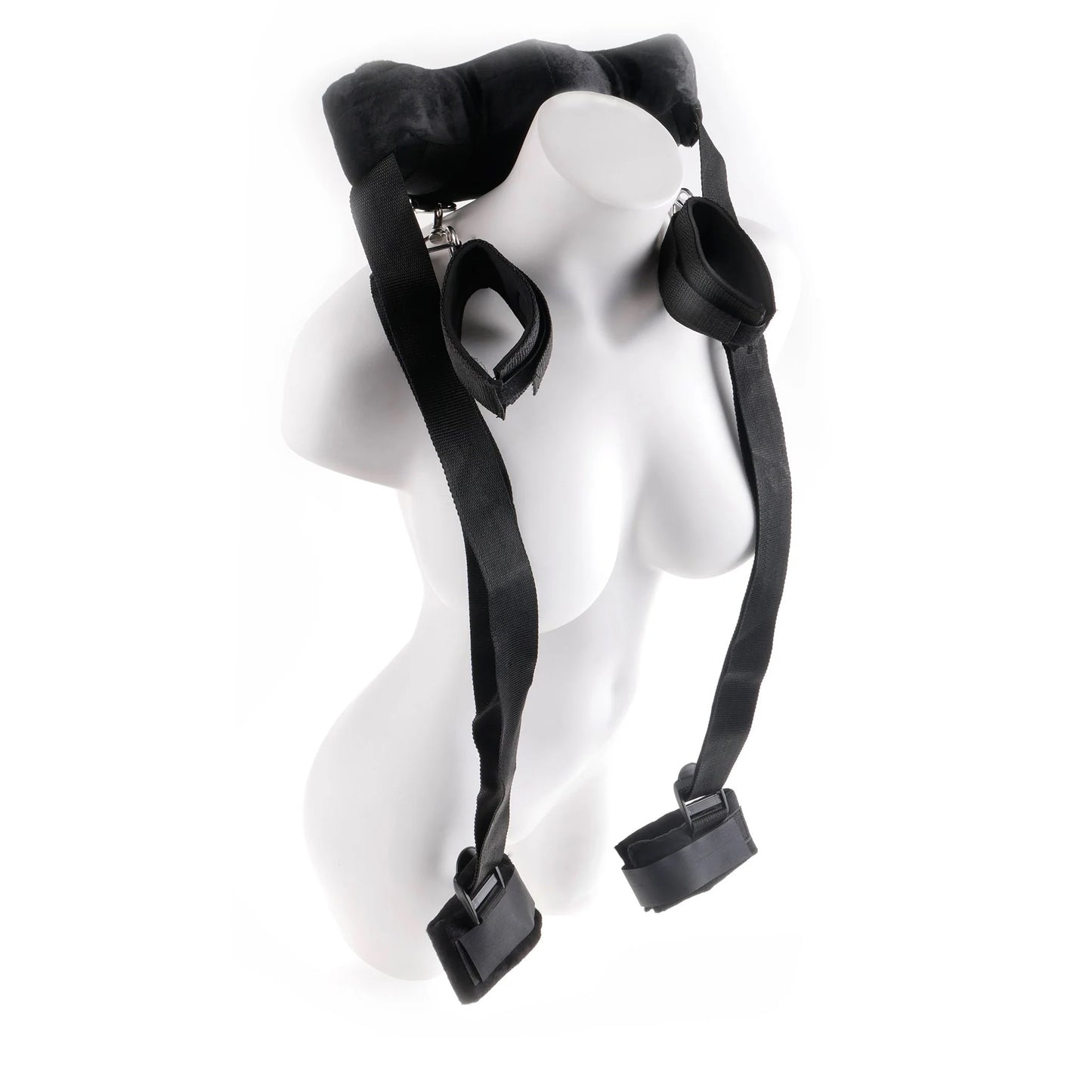 Neck Pillow along with Two straps and Four Cuffs