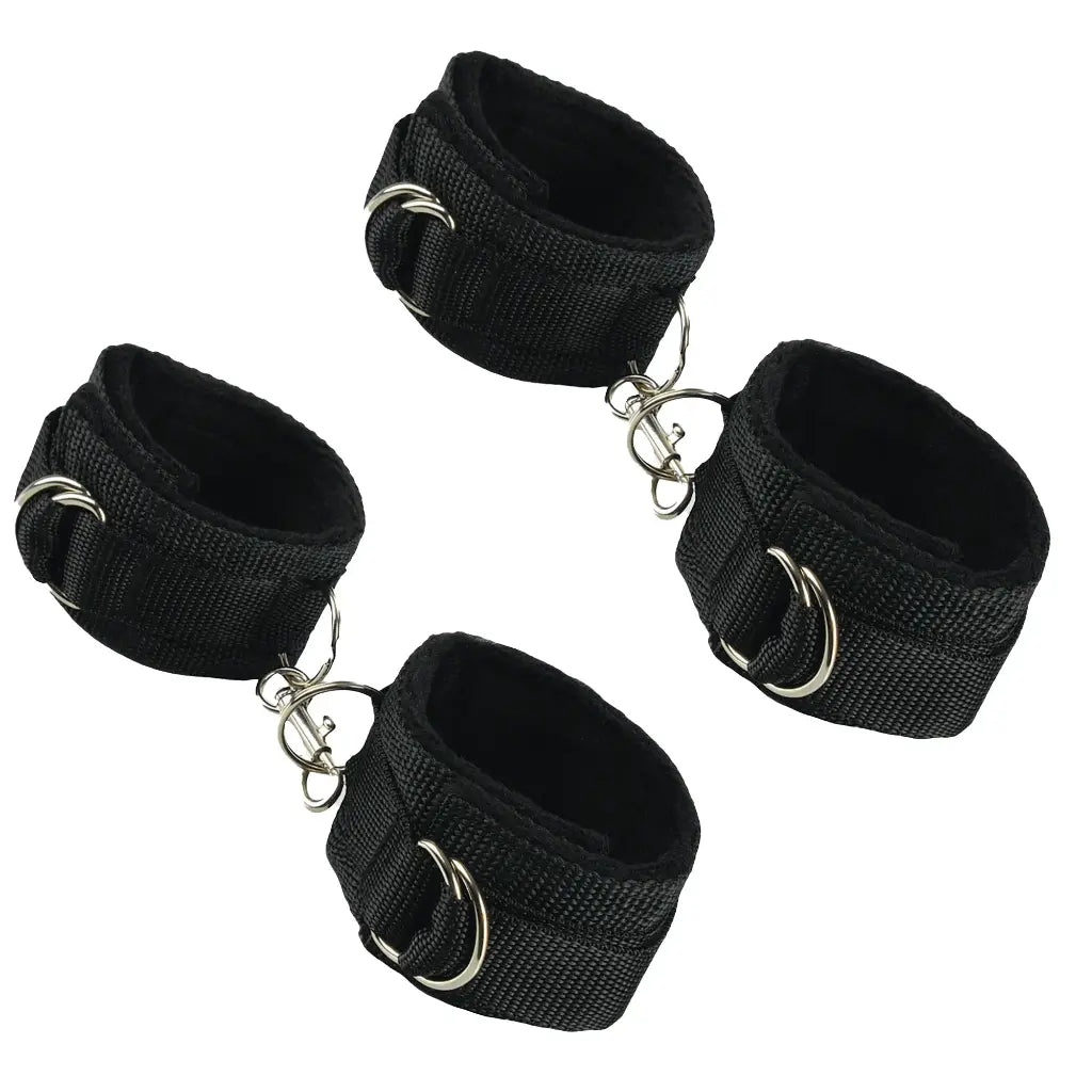 Adjustable Bed Restraint Set | Secure Bondage Gear - for Couples