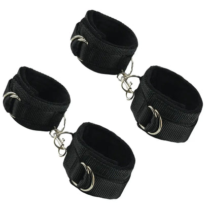 Adjustable Bed Restraint Set | Secure Bondage Gear - for Couples