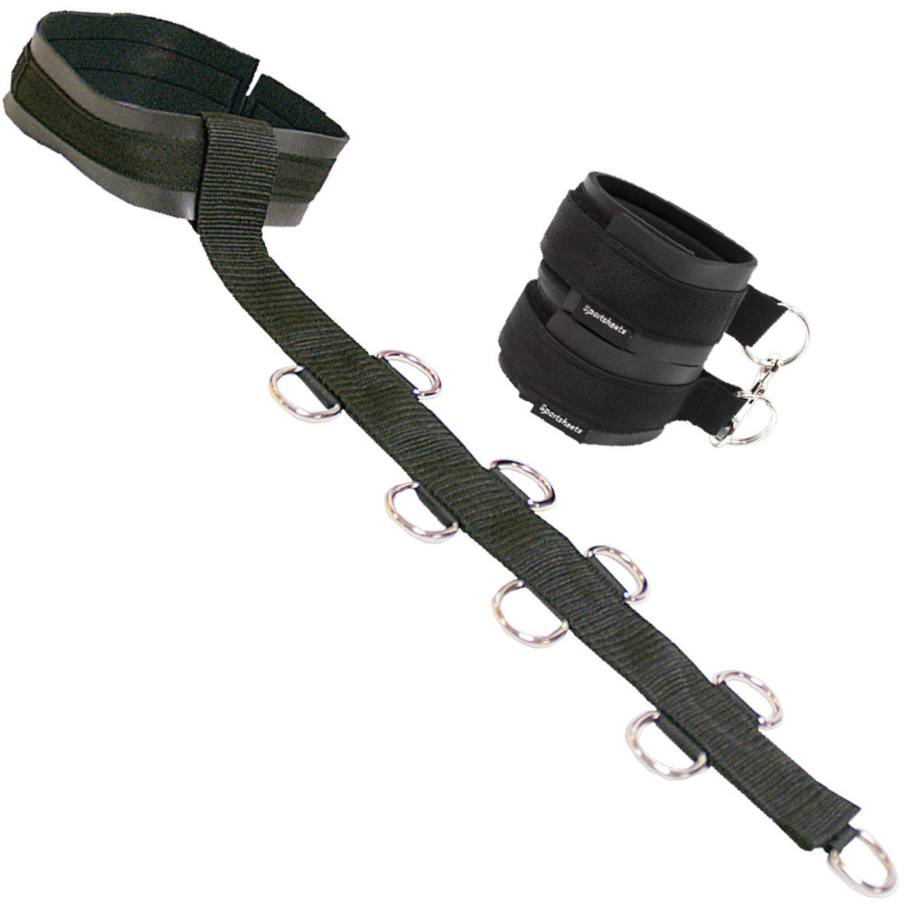 Restraint Kit Along with One Collar and two Handcuffs