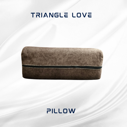 Stylish Brown Triangle Love Making Pillow