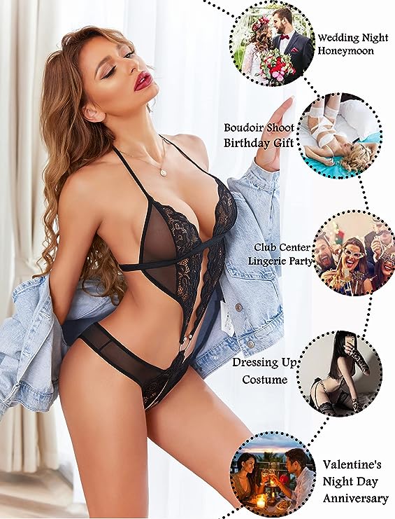 Unleash Your Inner Siren: The Provocative Lace Teddy