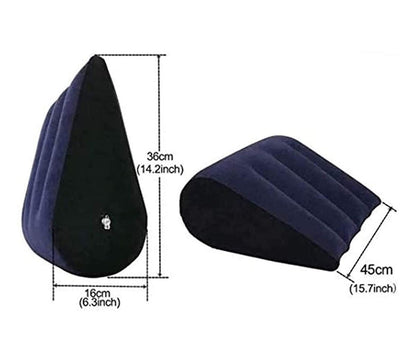 Love Making Inflatable Triangle Pillow -Enhance Intimacy with Comfort & Support