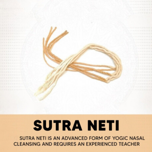 Cotton Sutra Neti (With Wax) ( Set of 10) - For Nasal Cleansing