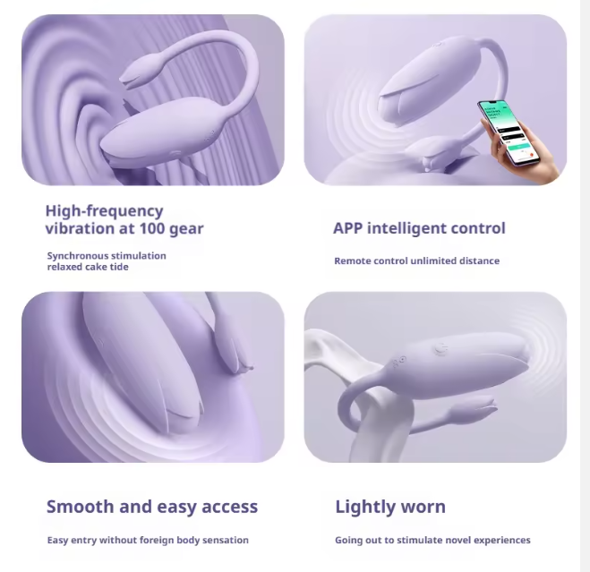 Luv Egg Connect App Control Silicone Vibrator