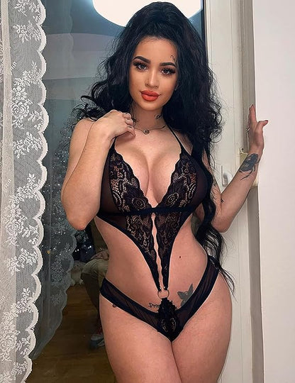 Unleash Your Inner Siren: The Provocative Lace Teddy