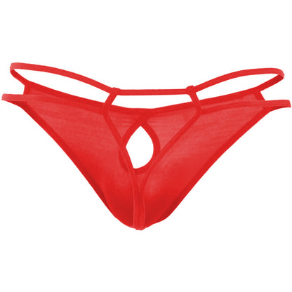 Men's Microfiber Crotchless Underwear (Multicolor)