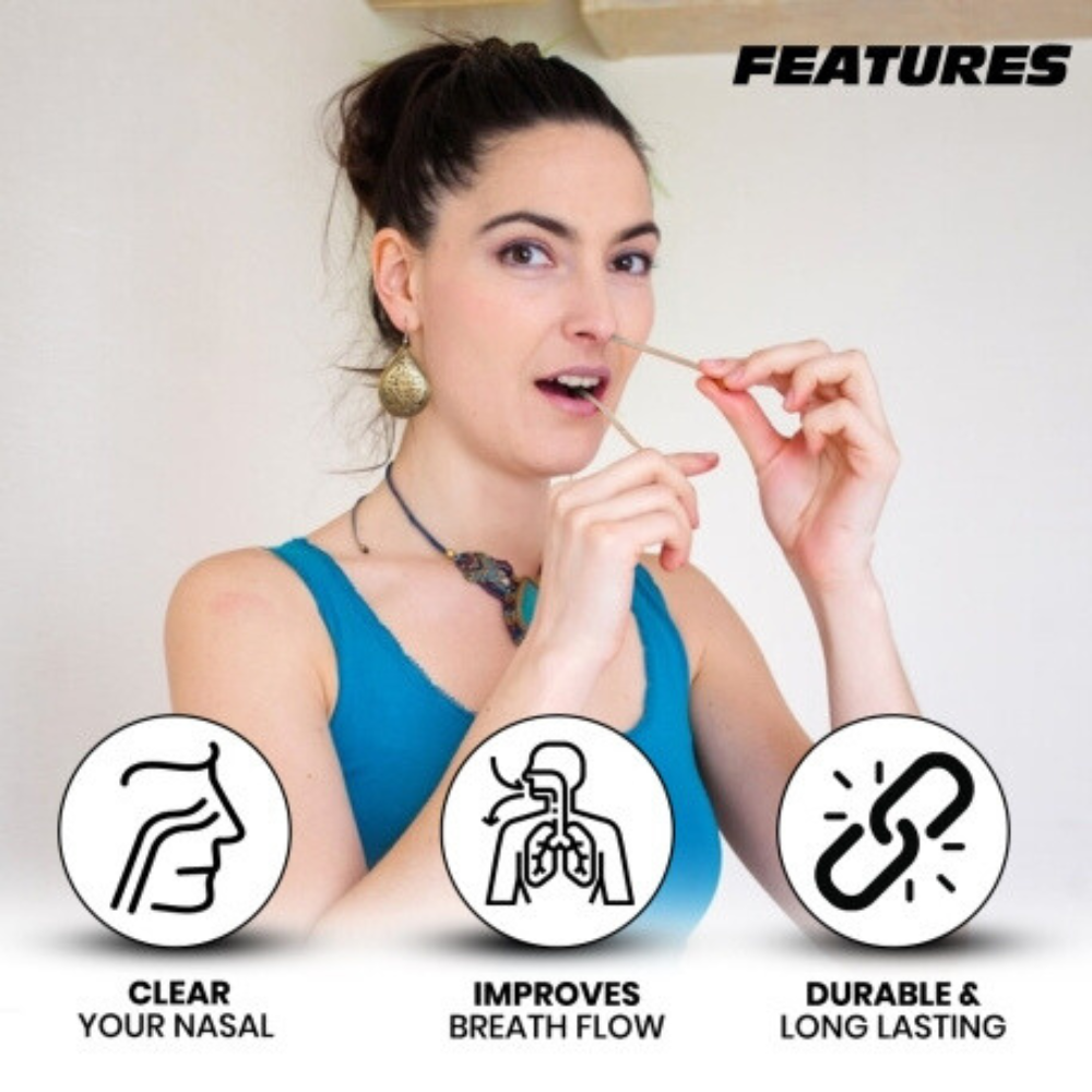 Cotton Sutra Neti (With Wax) ( Set of 10) - For Nasal Cleansing