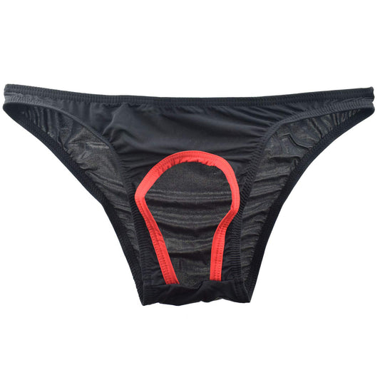 Men's Microfiber Free Size Crotchless Underwear