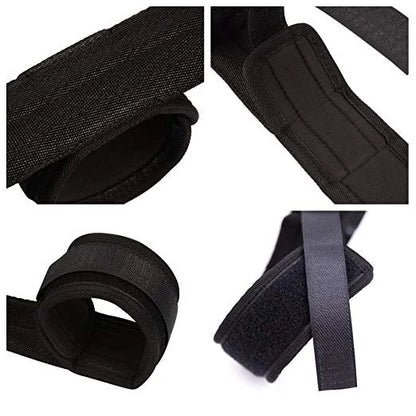 Adjustable Spreader Nylon Anklecuff and Handcuffs
