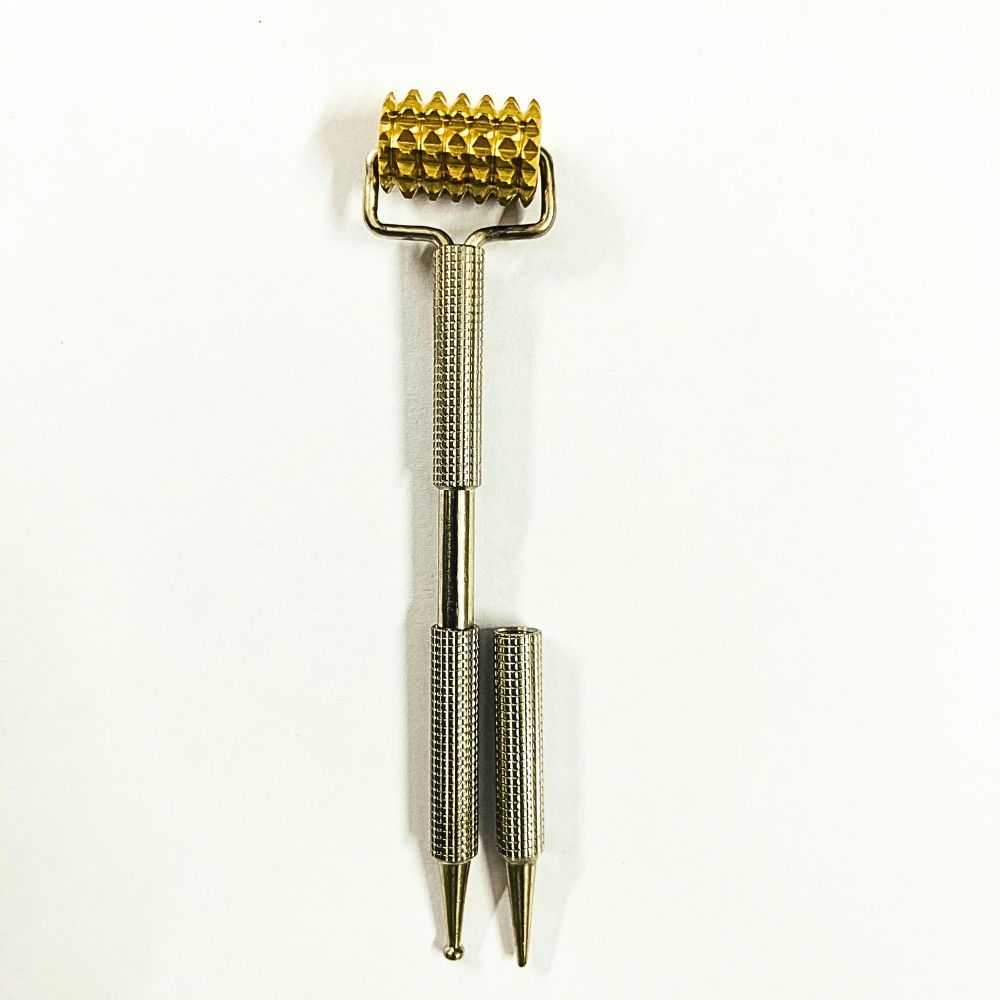 Brass Acupressure Pen Set – 4 Unique Designs for Reflexology & Pain Relief