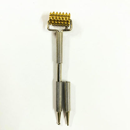 Brass Acupressure Pen Set – 4 Unique Designs for Reflexology & Pain Relief