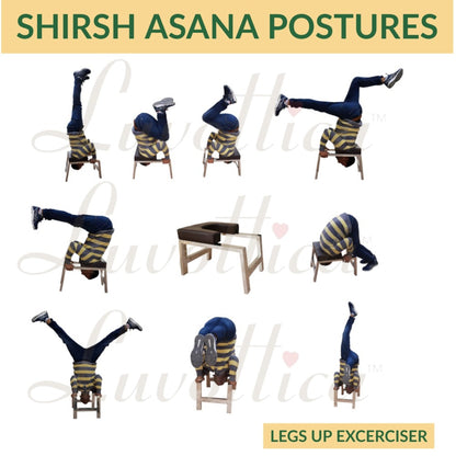 Shirsh Asana Stand- Leg Up Excerciser- Headstand ( Material: Stainless Steel)
