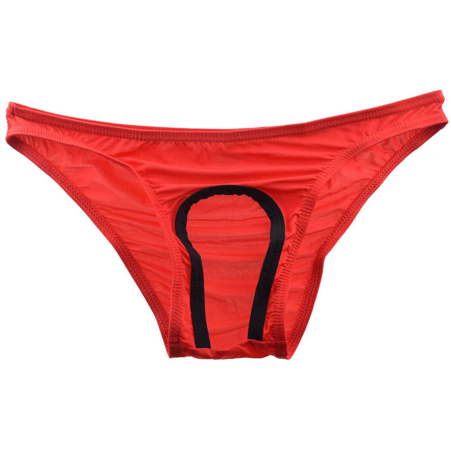 Men's Microfiber Free Size Crotchless Underwear