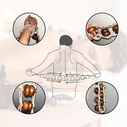 Handmade Full body wooden Roller Massager