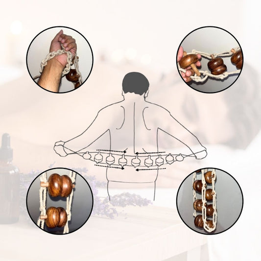 Handmade Full body wooden Roller Massager