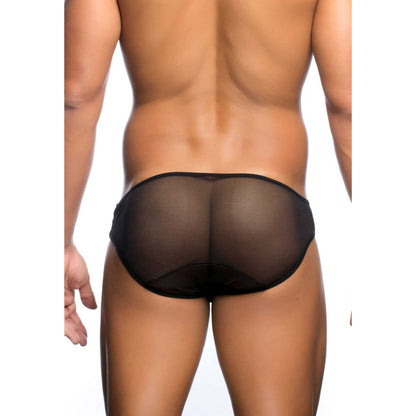 Men's Power Net Free Size Brief Underwear - Black, Red, Light Blue