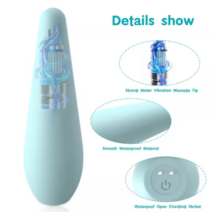 Luv Beat Vibrator Massager Smooth Silicone Design