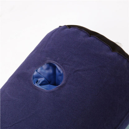 Cylendrical Inflatable Pillow with Toy Mount