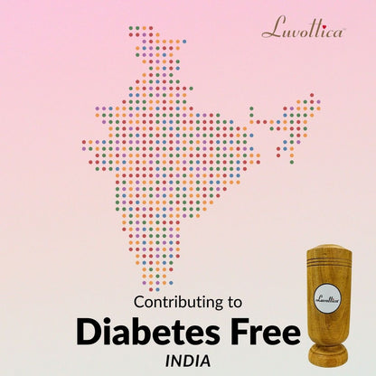 Vijaysar Wood Glass – Natural Ayurvedic Remedy for Diabetes Care