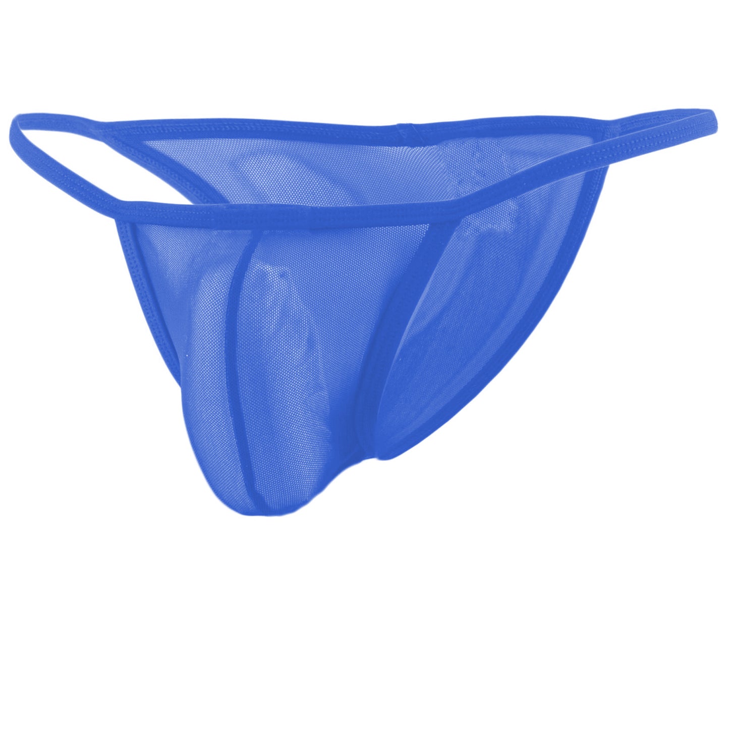 Men's Power Net Free Size Bikini Underwear - Black, Red, Royal Blue, White