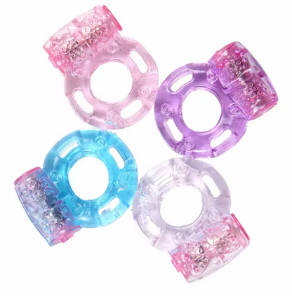 Vibrating Ring for Couples Stretchable with Bullet Vibrator