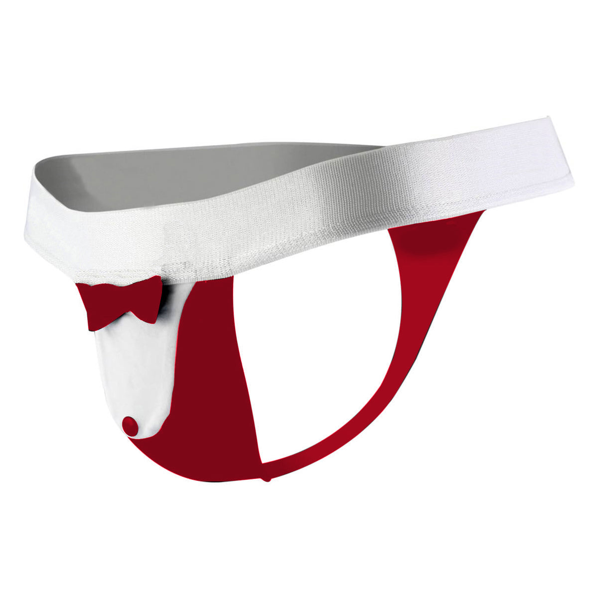 Black Microfiber  Free Size Costume underwear, Red