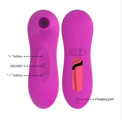 Luv Aero Vibe Silicone Massager with 10 Intensity Modes