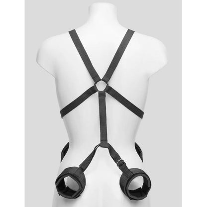 Restraint Kit Along with Thigh Cuffs and Handcuffs