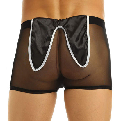 Black Microfiber  Free Size Costume underwear