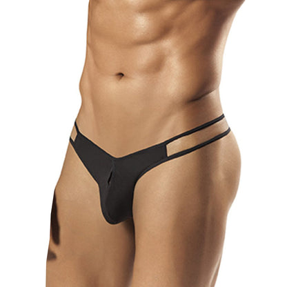 Men's Microfiber Crotchless Underwear (Multicolor)