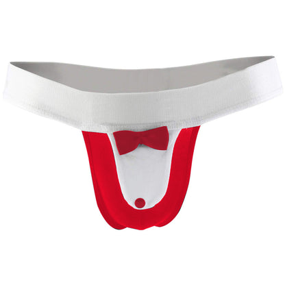 Black Microfiber  Free Size Costume underwear, Red