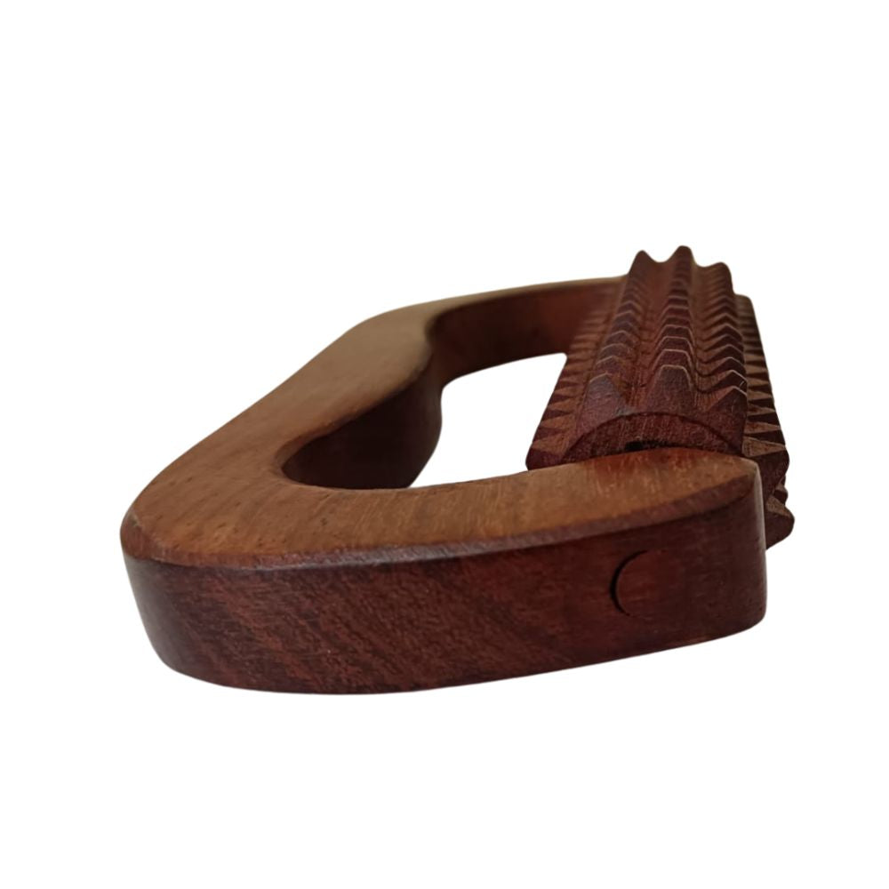 Acupressure Wooden Roller D Massager for Hands & Body – Natural Pain Relief