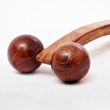 Wooden Massager Roller (Set of Small (qty1) and Medium (qty 1)