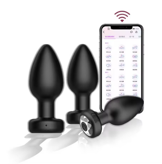 App Controlled Silicone Vibrating Plug – 10 Vibration Modes