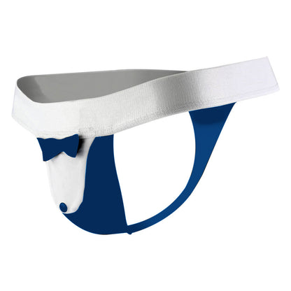 Microfiber Costume Underwear (Black & Royal Blue)