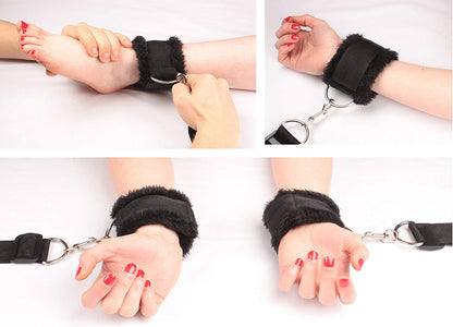 BDSM Bed Restraint Bondage Kit For Couples