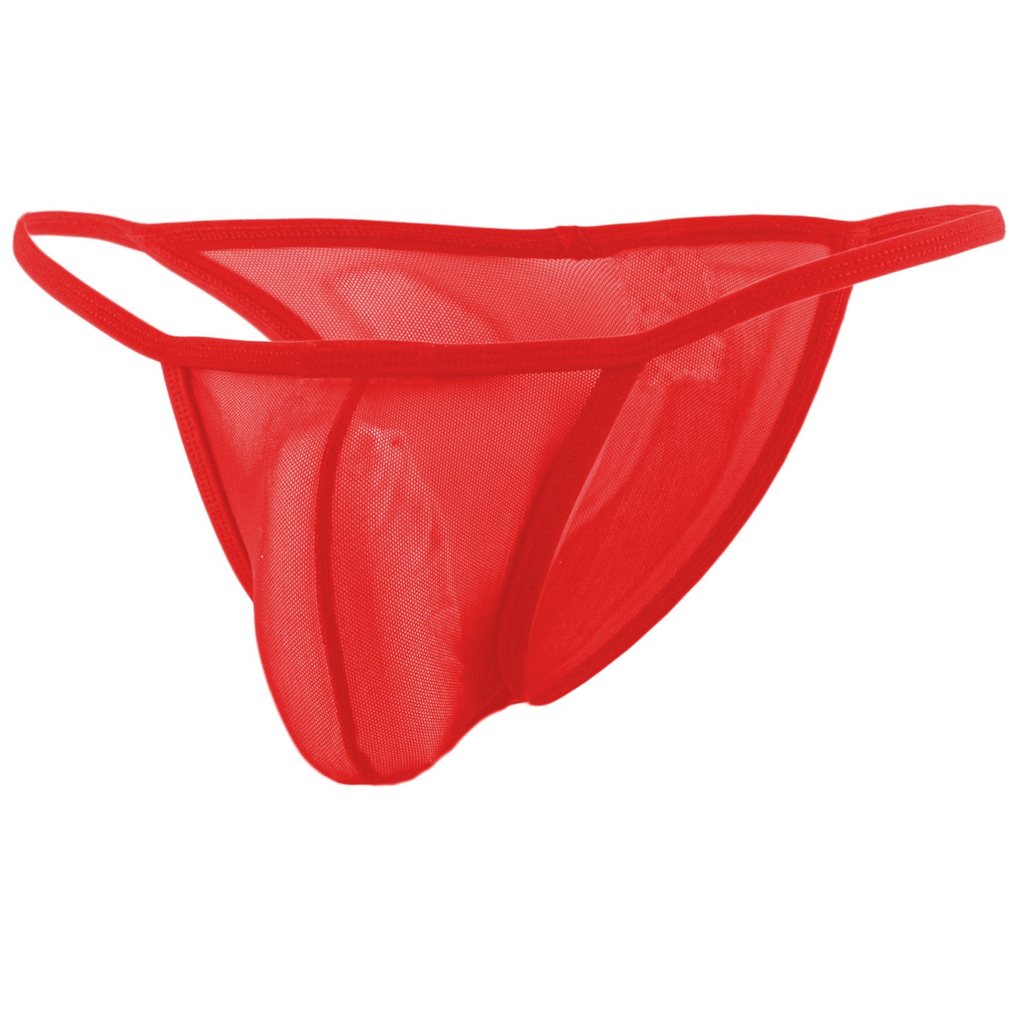 Men's Power Net Free Size Bikini Underwear - Black, Red, Royal Blue, White