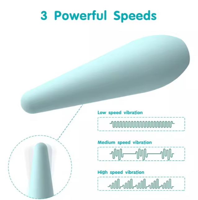 Luv Beat Vibrator Massager Smooth Silicone Design