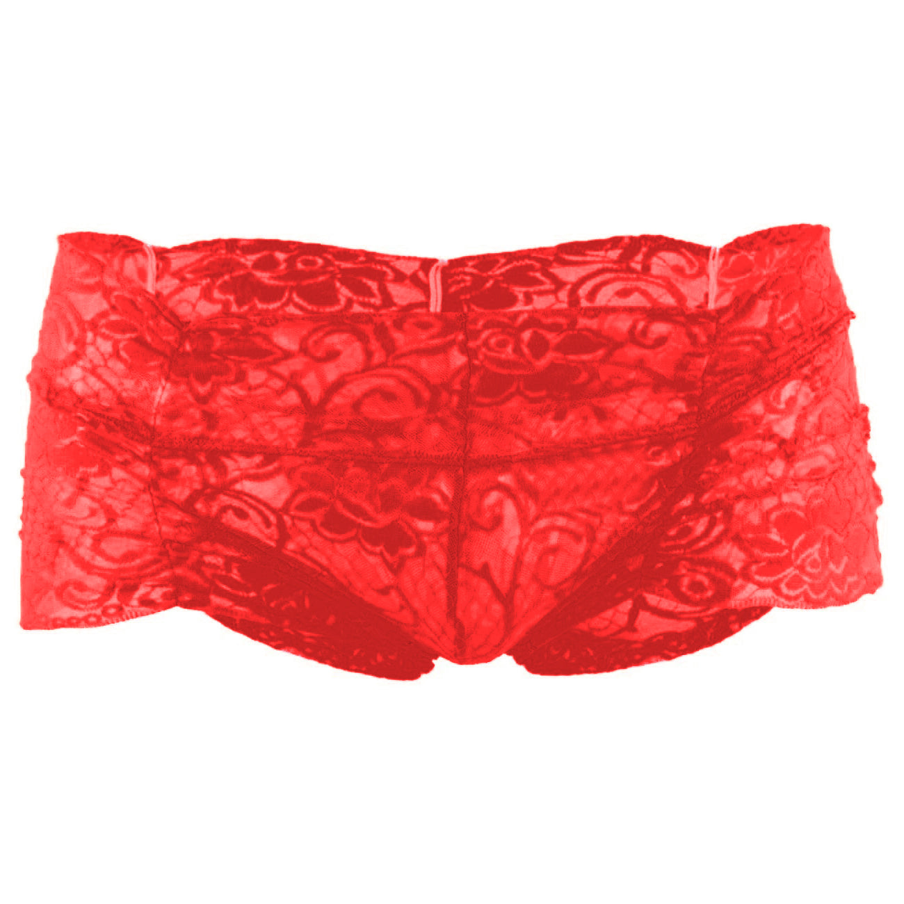 Men's Lace Fabric Free Size Boxer Underwear (Multicolor)
