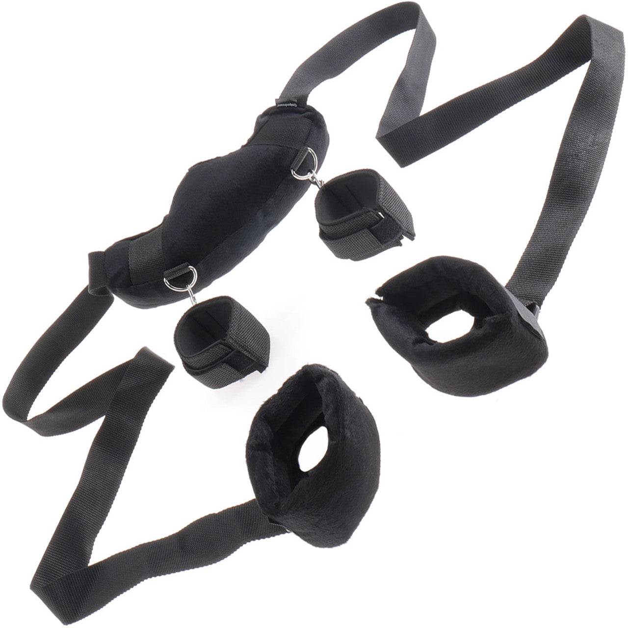 Neck Pillow along with Two straps and Four Cuffs
