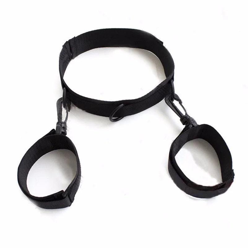 Collar To Wrist BDSM Restraint CL-01035