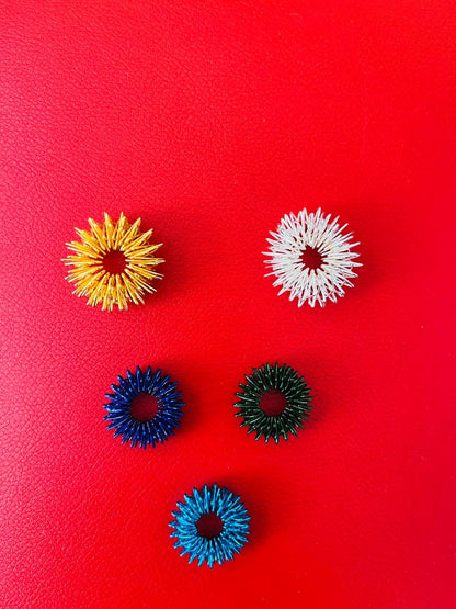 Luvottica Acupressure Rings | Natural Relief for Stress & Tension Set of 5