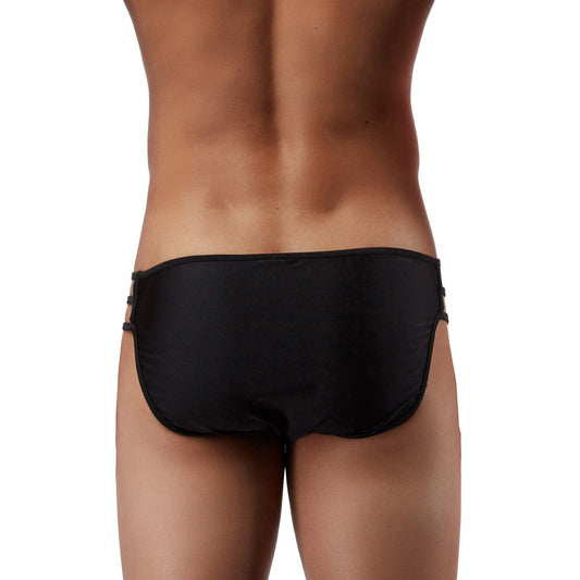 Men's Microfiber Free Size Bikini Underwear (Black, Red, Royal Blue, Navy Blue)