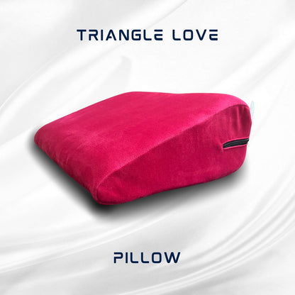 Striking Red Triangle Love Pillow